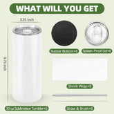 30 OZ Sublimation Tumblers(Round Bottom)